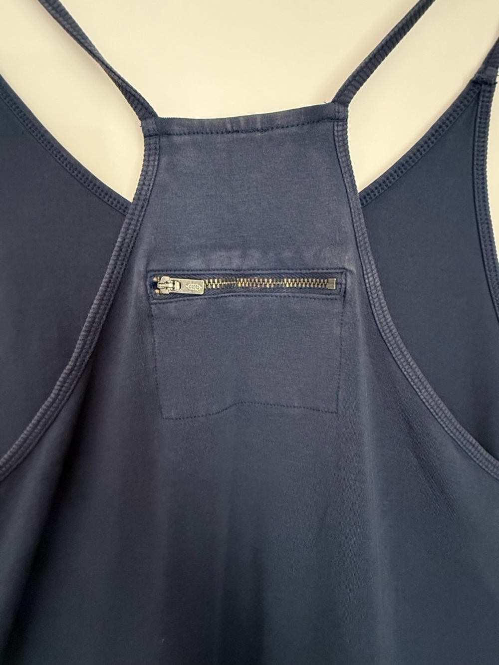 FP Movement Hot Shot Onesie Navy Blue Spaghetti Strap Harem Jumpsuit Large NWT ✨ - Picture 6 of 8